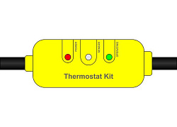 Терморегулятор регулирования термокабеля (TERMOSTAT KIT) ЛАМИАВИТА