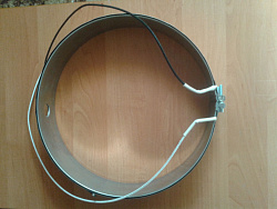 Хомутовый нагреватель ХН 320-75/2.4-380 провода Дон